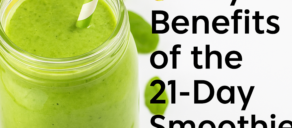 The 21-Day Smoothie Diet – Your Path to Fast, Healthy Weight Loss