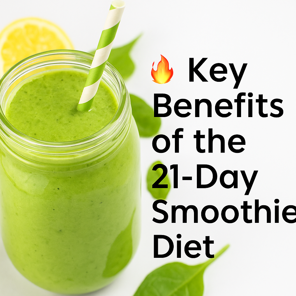 The 21-Day Smoothie Diet – Your Path to Fast, Healthy Weight Loss
